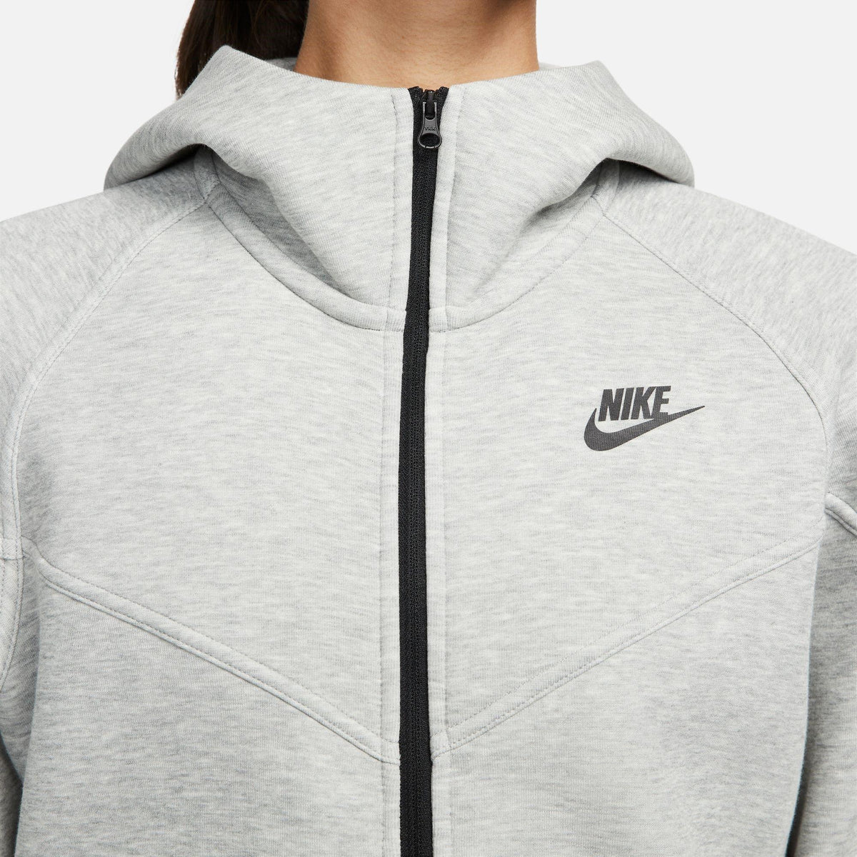 Grey - Nike - Sportswear Tech Fleece Windrunner Womens - 5