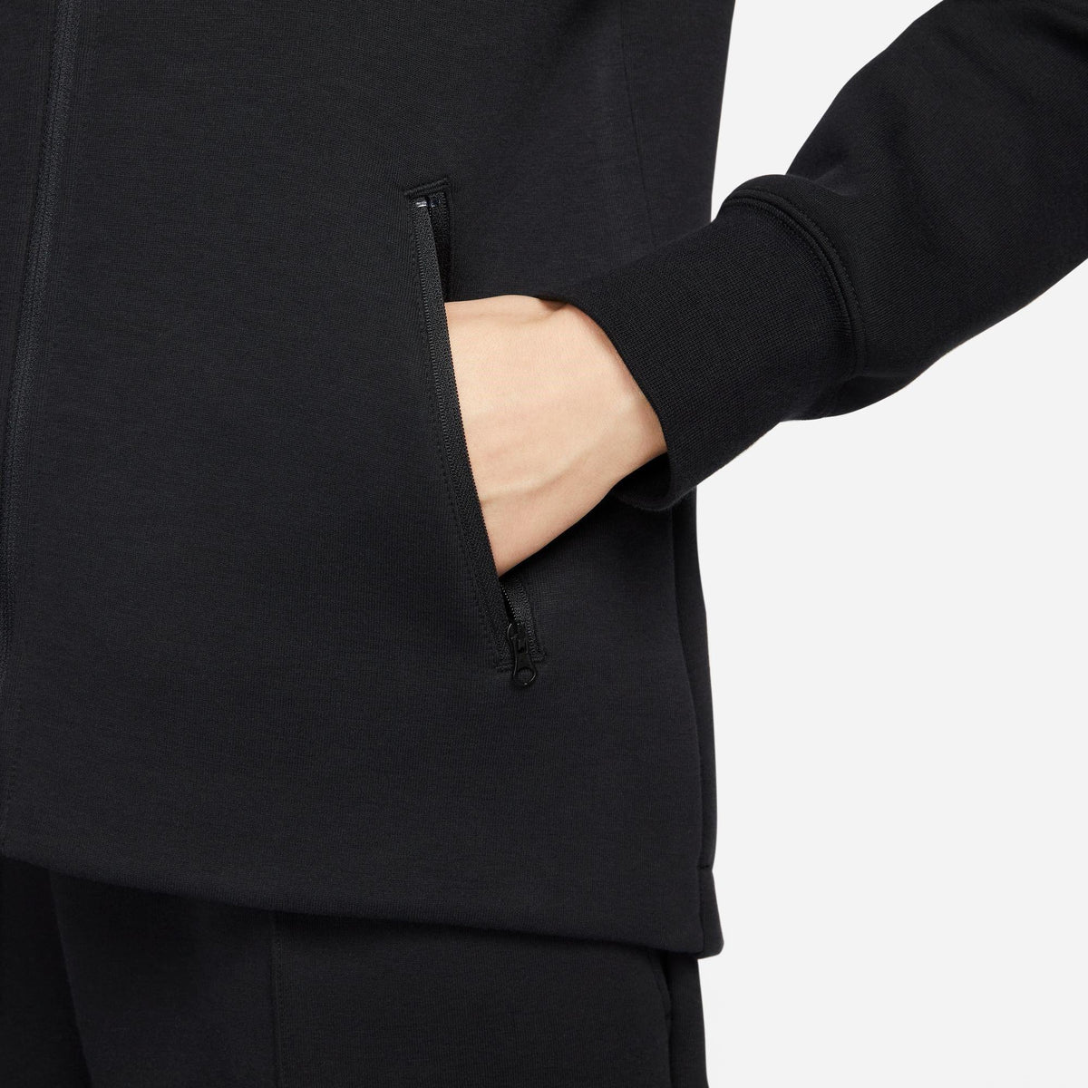 Black - Nike - Sportswear Tech Fleece Windrunner Womens - 4