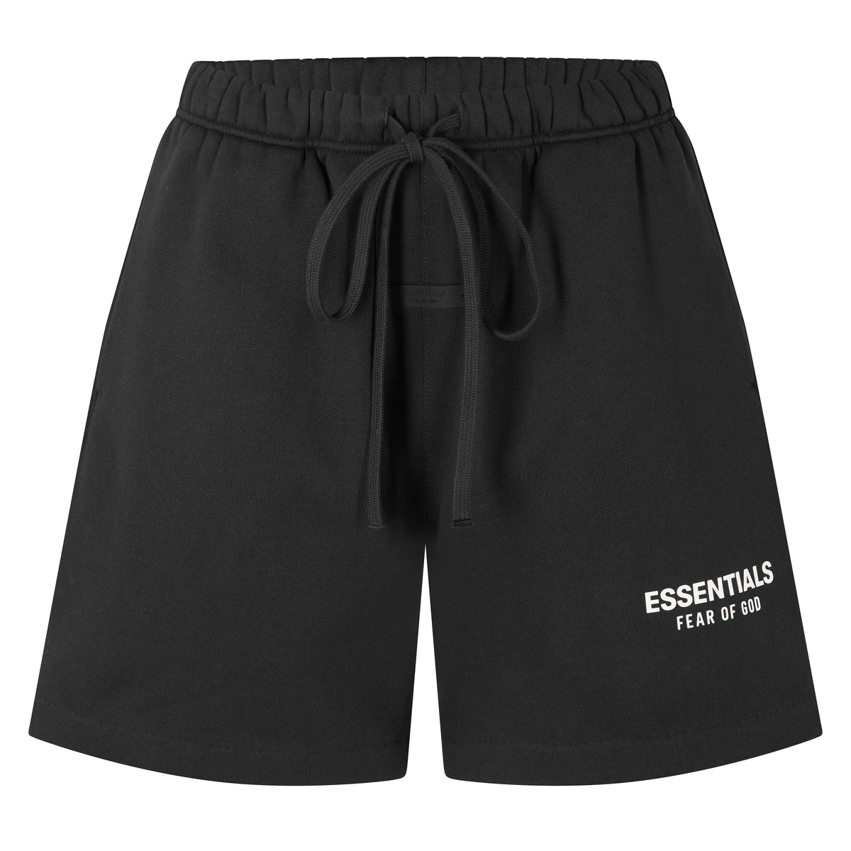 Black - Fear Of God Essentials - Women's Fleece Jogger Shorts - 1