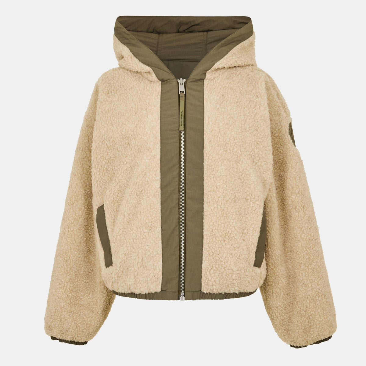 Smokey Sage/Tan - Canada Goose - Women's Insulated Sherpa Jacket - 7