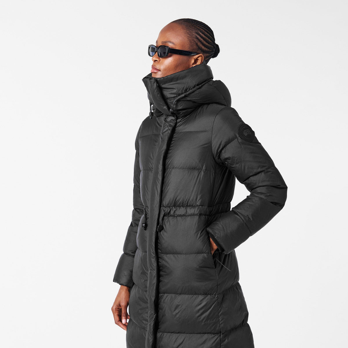 Black Noir - Canada Goose - Women's Montgomery Short Puffer Jacket - 3