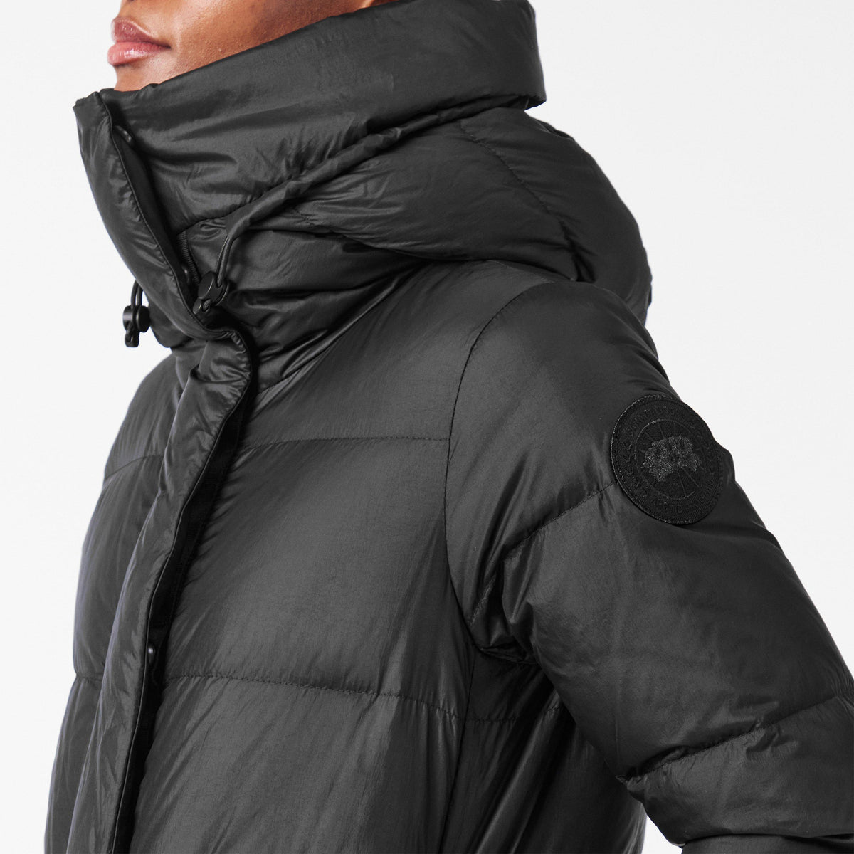 Black Noir - Canada Goose - Women's Montgomery Short Puffer Jacket - 5