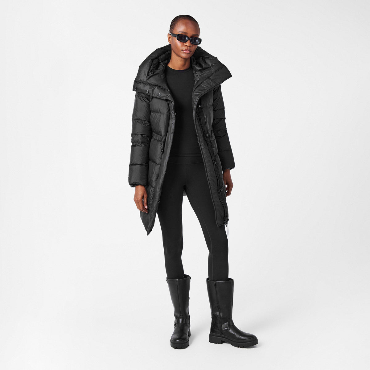 Black Noir - Canada Goose - Women's Montgomery Short Puffer Jacket - 6