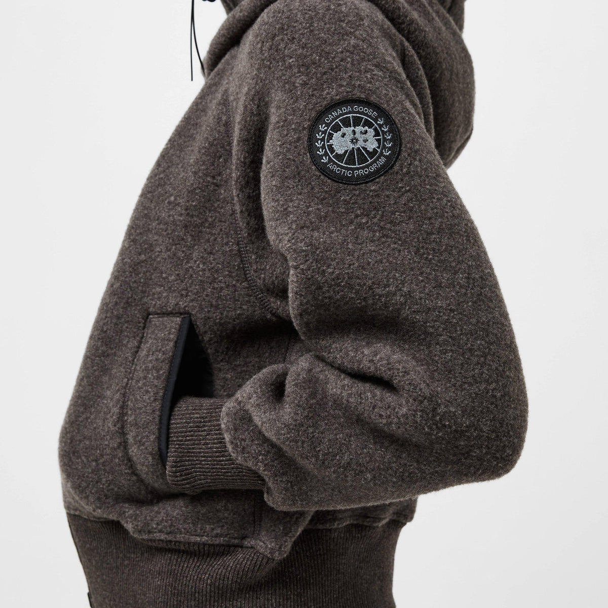 Taupe Grey - Canada Goose - Women's Chilliwack Fleece Sherpa Jacket - 5