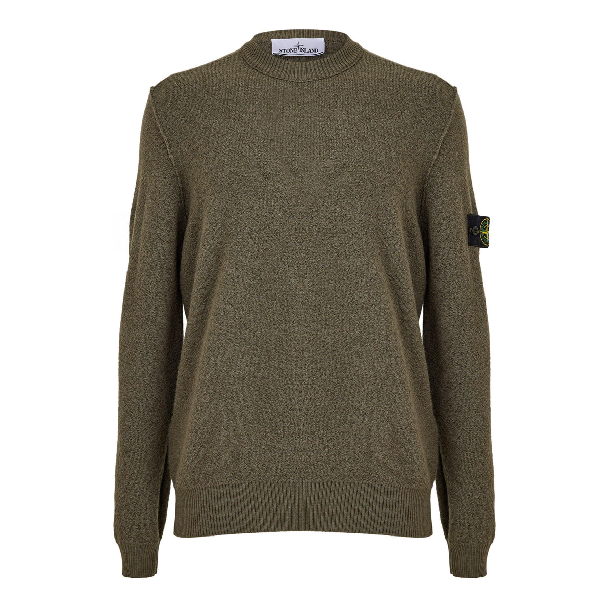 Mil Green V005G - Stone Island - Stone Textured Knit Sn64 - 1