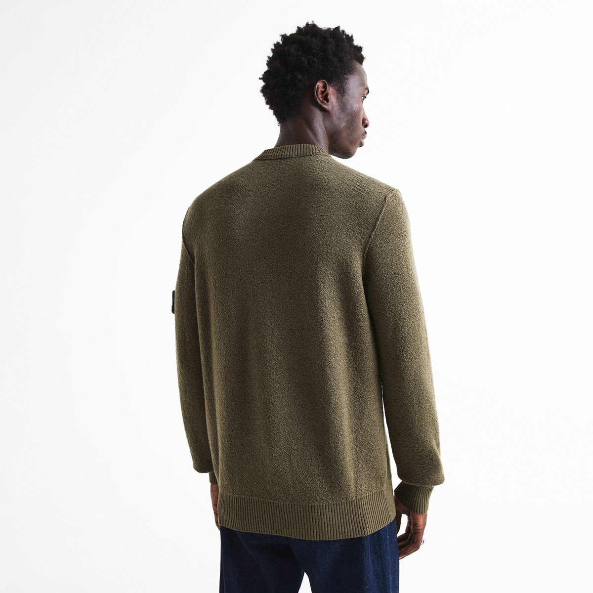 Mil Green V005G - Stone Island - Stone Textured Knit Sn64 - 4