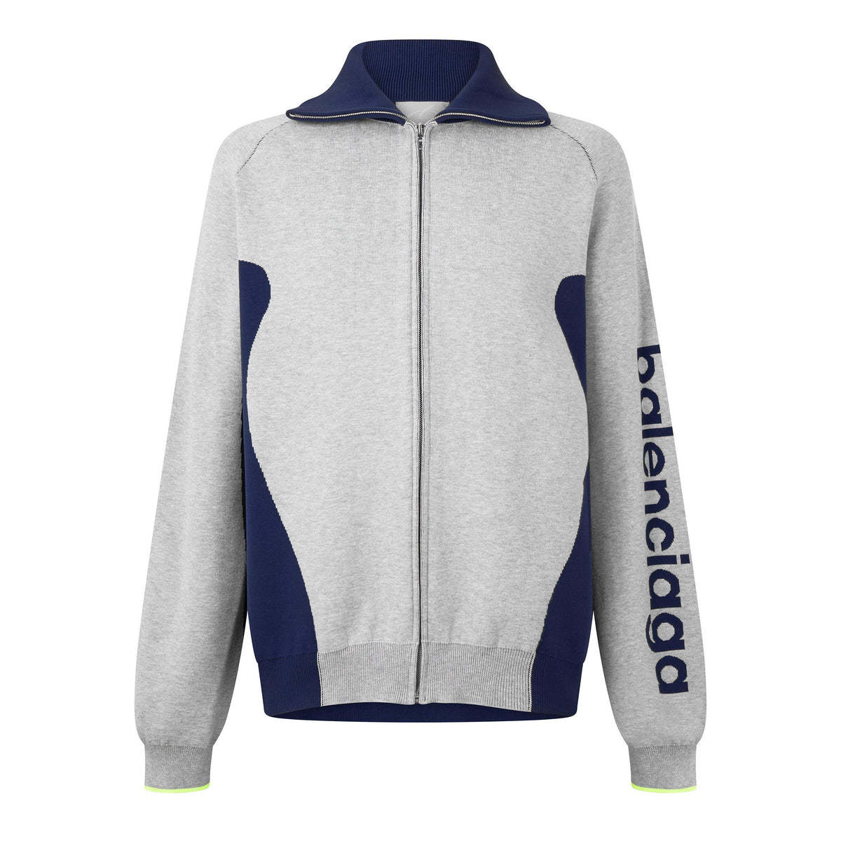 Grey/Navy - Balenciaga - Bal Zp Cardi Sn64 - 1