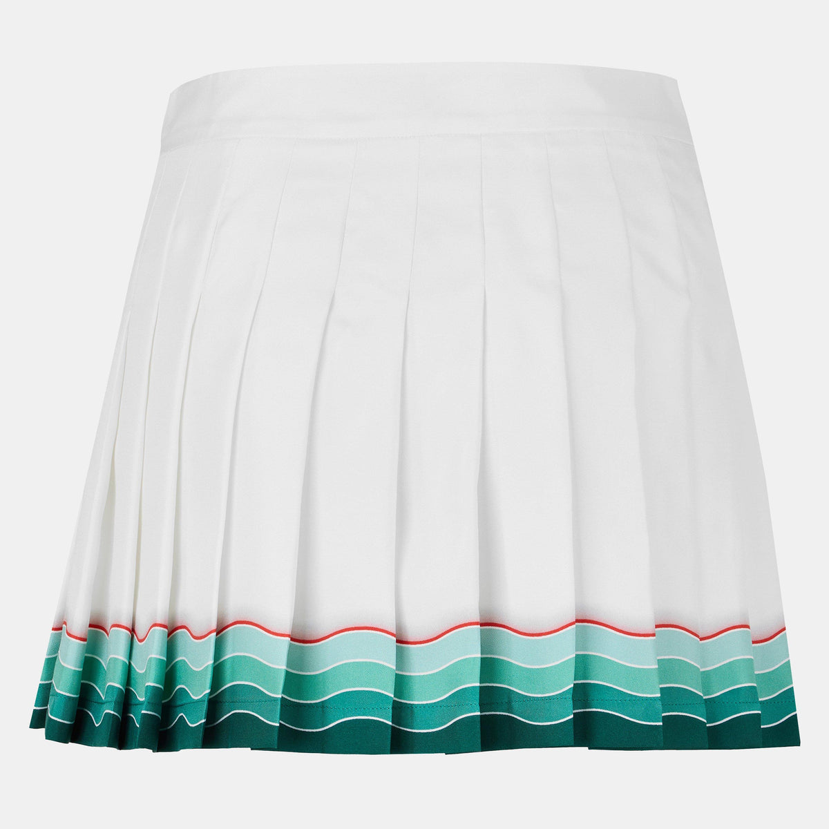 White - Casablanca - Women's Pleat Pleated Mini Skirt - 2