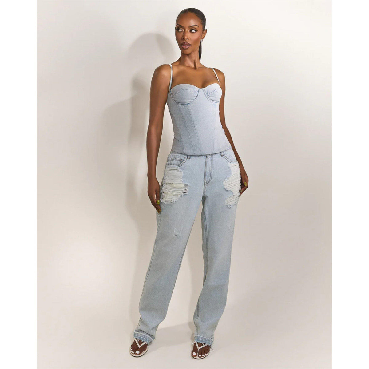 Denim - Mars The Label - Everly Corset - 3