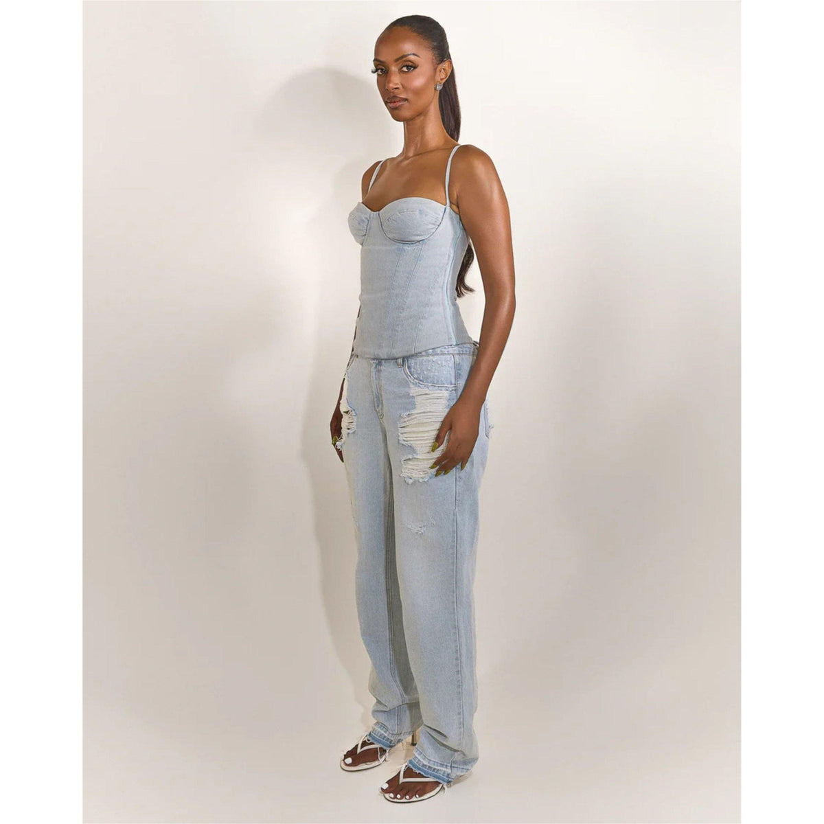 Denim - Mars The Label - Everly Corset - 7