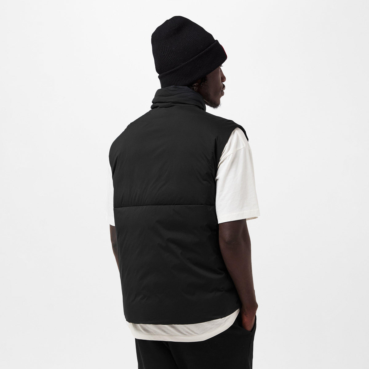 Black 9061 - Canada Goose - Men's Lodge Lightweight Water Resistant Sleeveless Gilet - 4