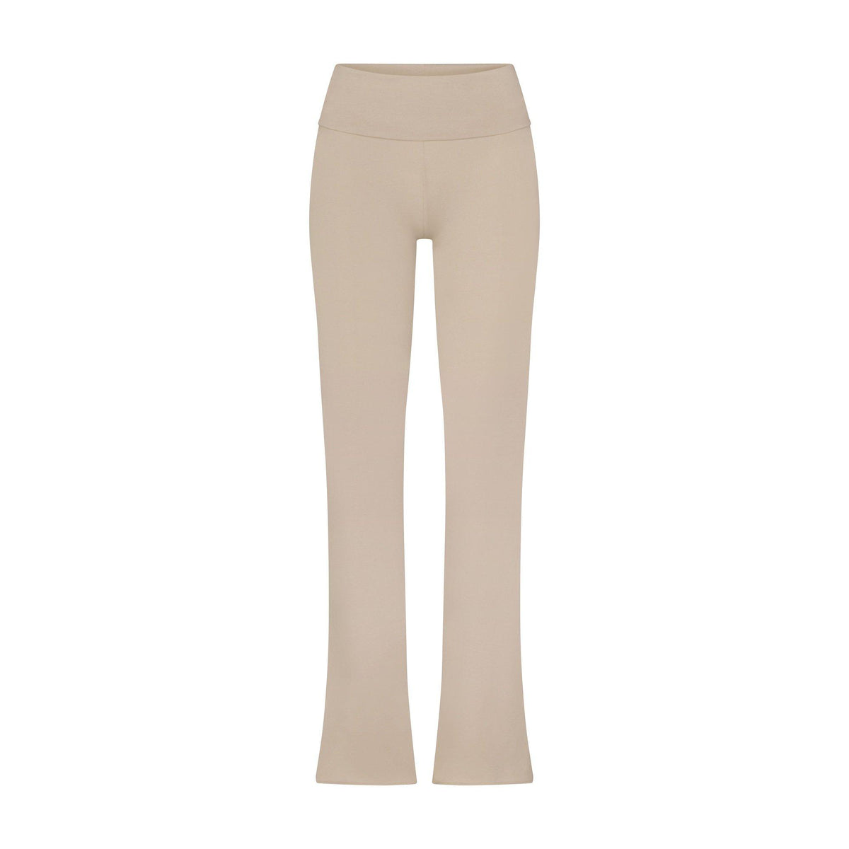 STONE - SKIMS - Womens Cotton Jersey Foldover Pant - 1