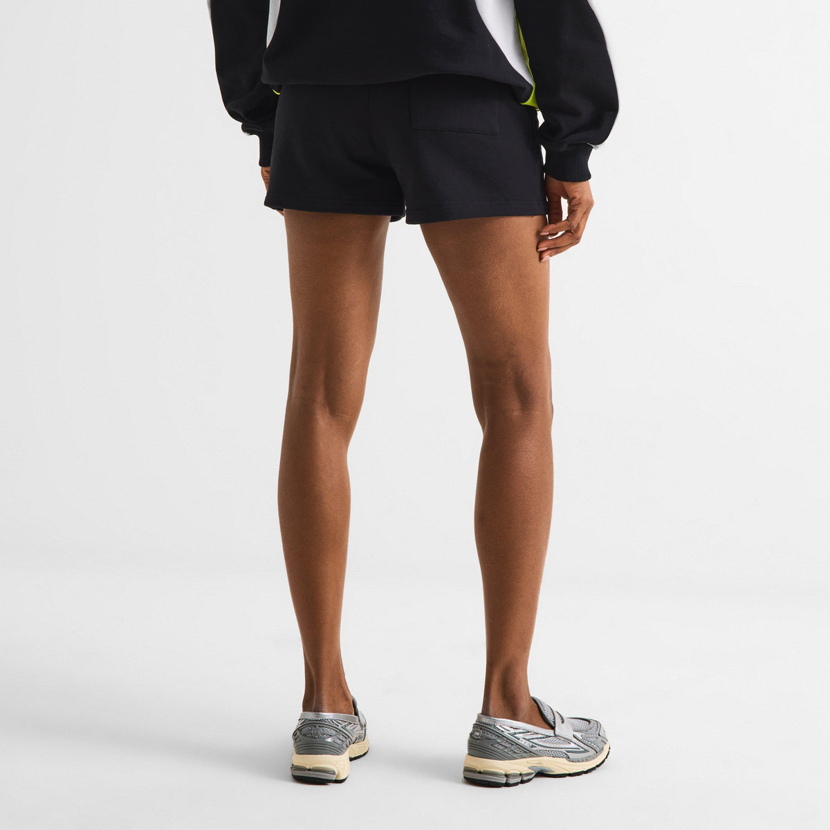 Black - Casablanca - Women's Logo Woven Tracksuit Shorts - 4