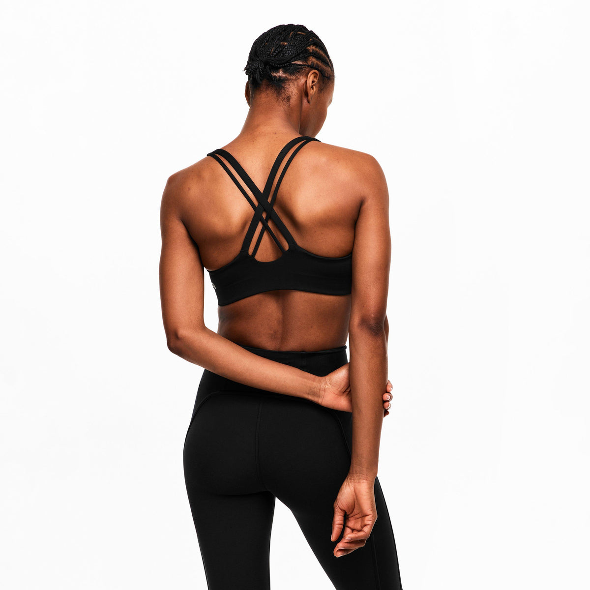 Black - Lululemon - Women's Medium Impact Non Wired Sports Bra - 4