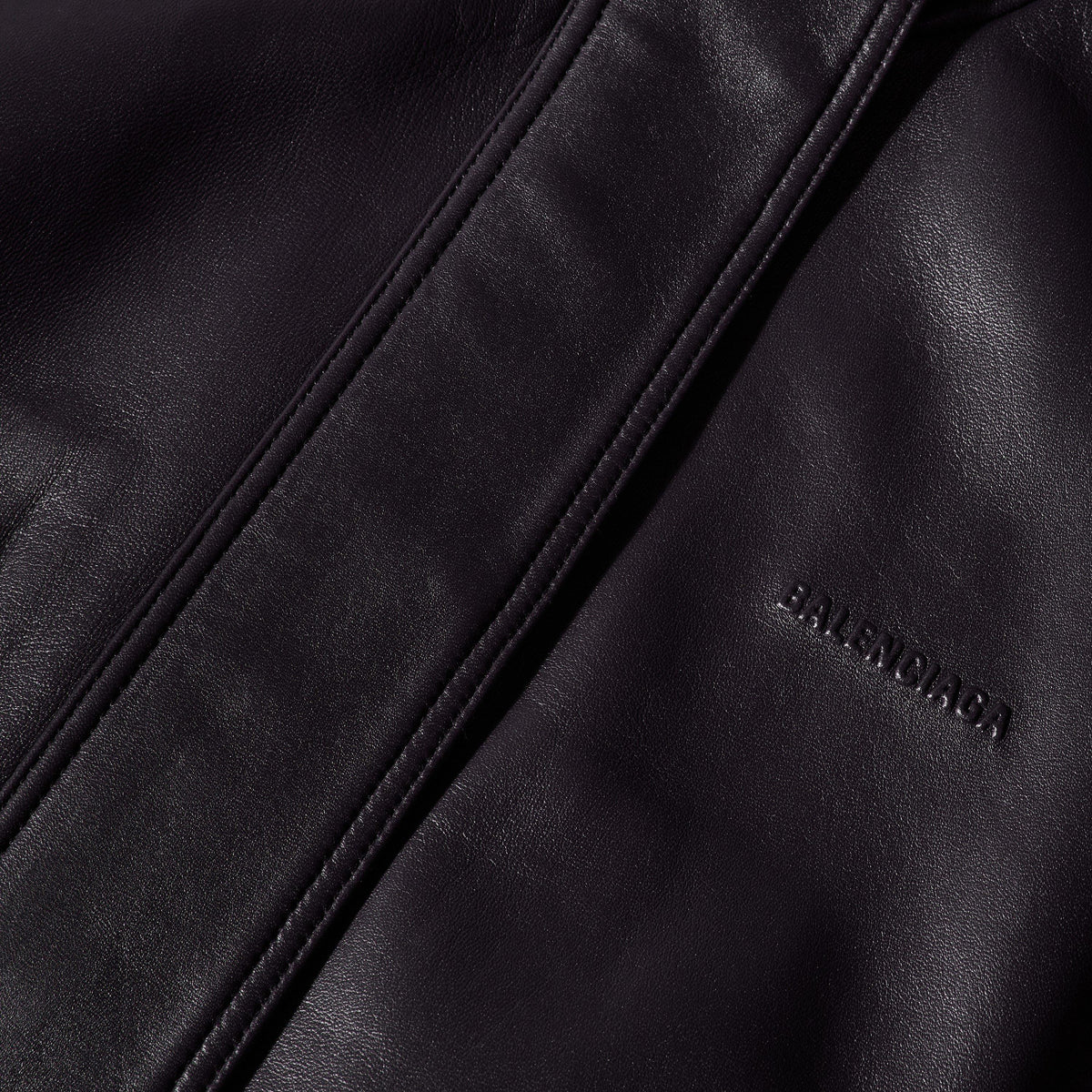 Moka - Balenciaga - Bal Leather Gillet Ld64 - 3