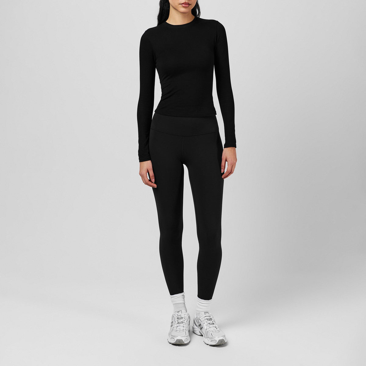 Black - Lululemon - Womens Nylon Align High Rise 25 Yoga Pants - 6