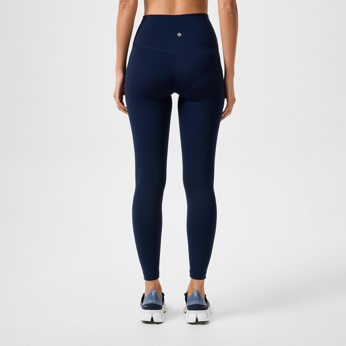 True Navy - Lululemon - Womens Nylon Align High Rise 25 Yoga Pants - 4