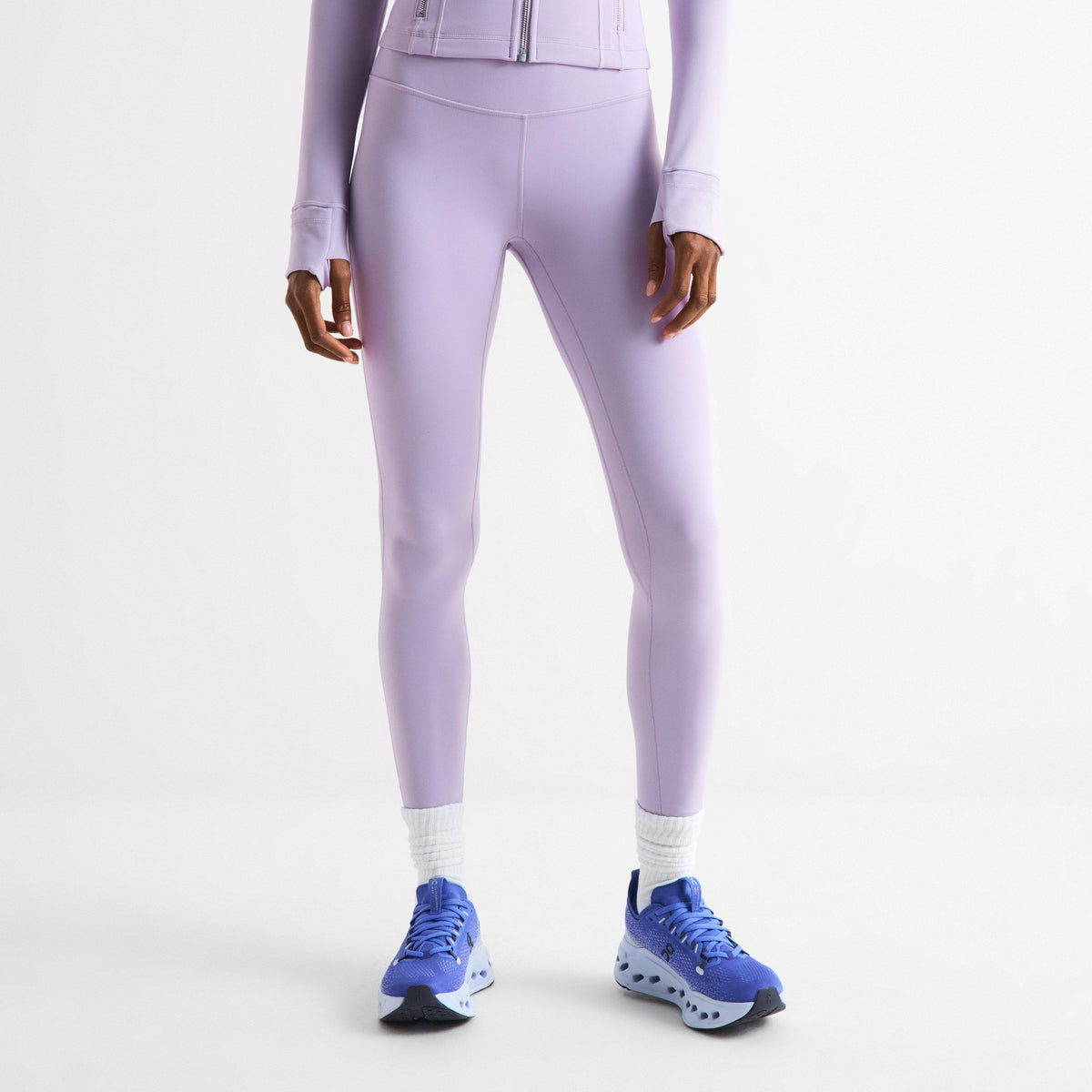 Lilac Play - Lululemon - Womens Nylon Align High Rise 25 Yoga Pants - 3