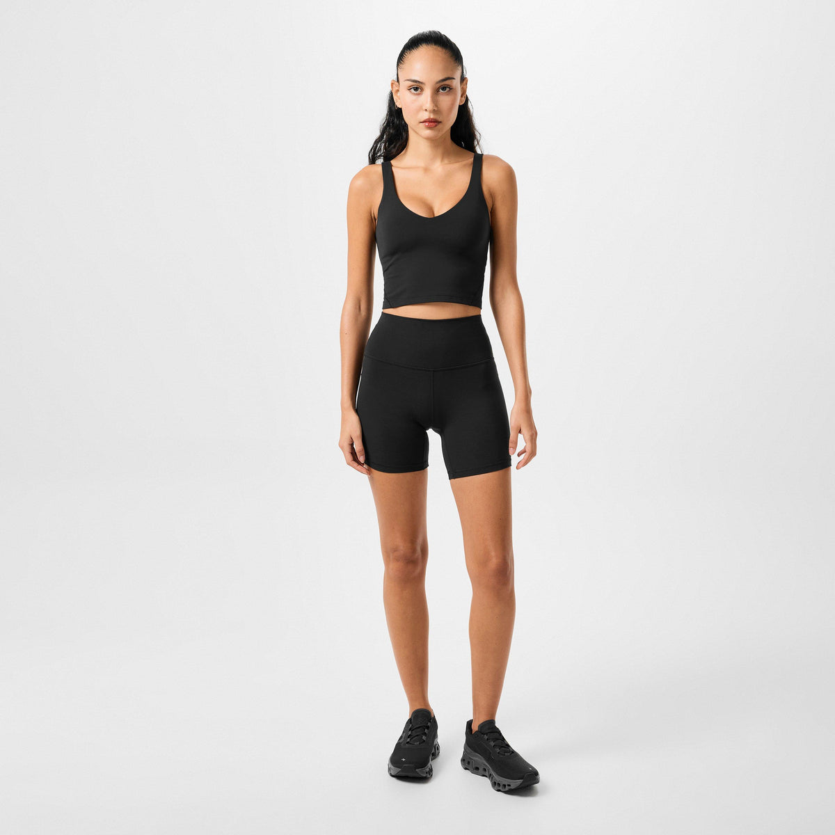 Black - Lululemon - Women'S Align Nylon High-Rise Shorts, 6-Inch - 6