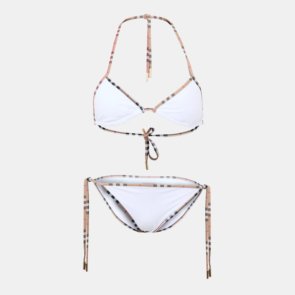 White - Burberry - Women's Burb Mata R Bikini Set - 1
