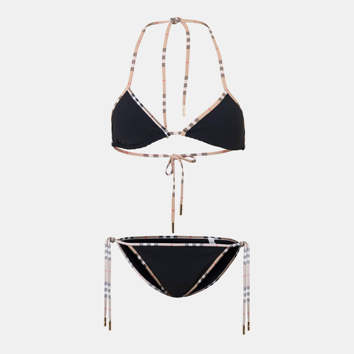 Black - Burberry - Women's Burb Mata R Bikini Set - 1