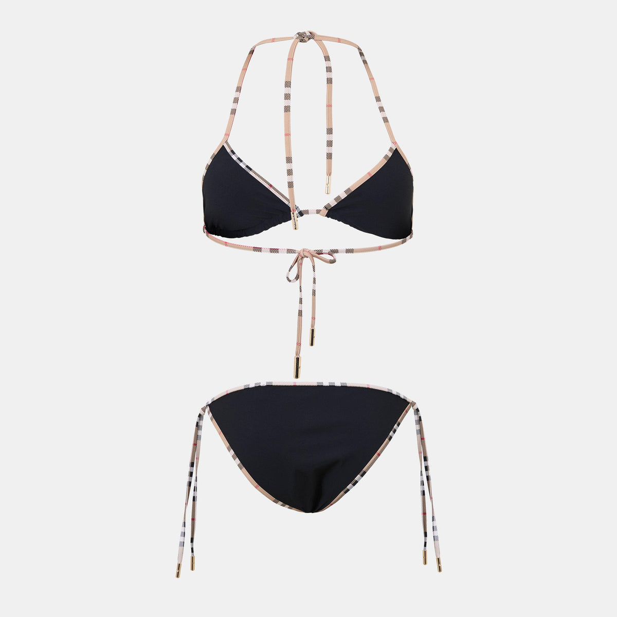 Black - Burberry - Women's Burb Mata R Bikini Set - 2