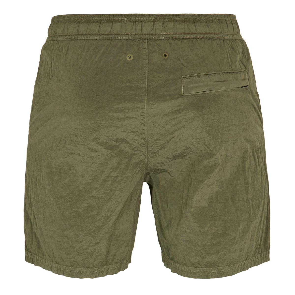 Mil Green V005G - Stone Island - Men's Iridescent Nylon Swim Trunks - 2