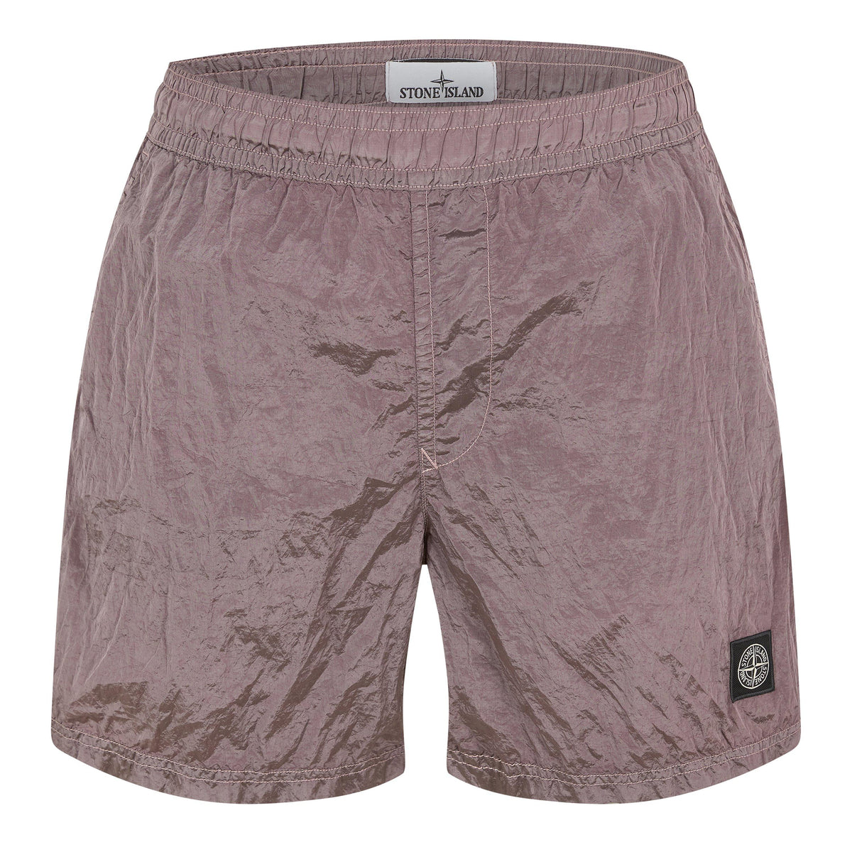 Purple Gr V008F - Stone Island - Men's Iridescent Nylon Swim Trunks - 1