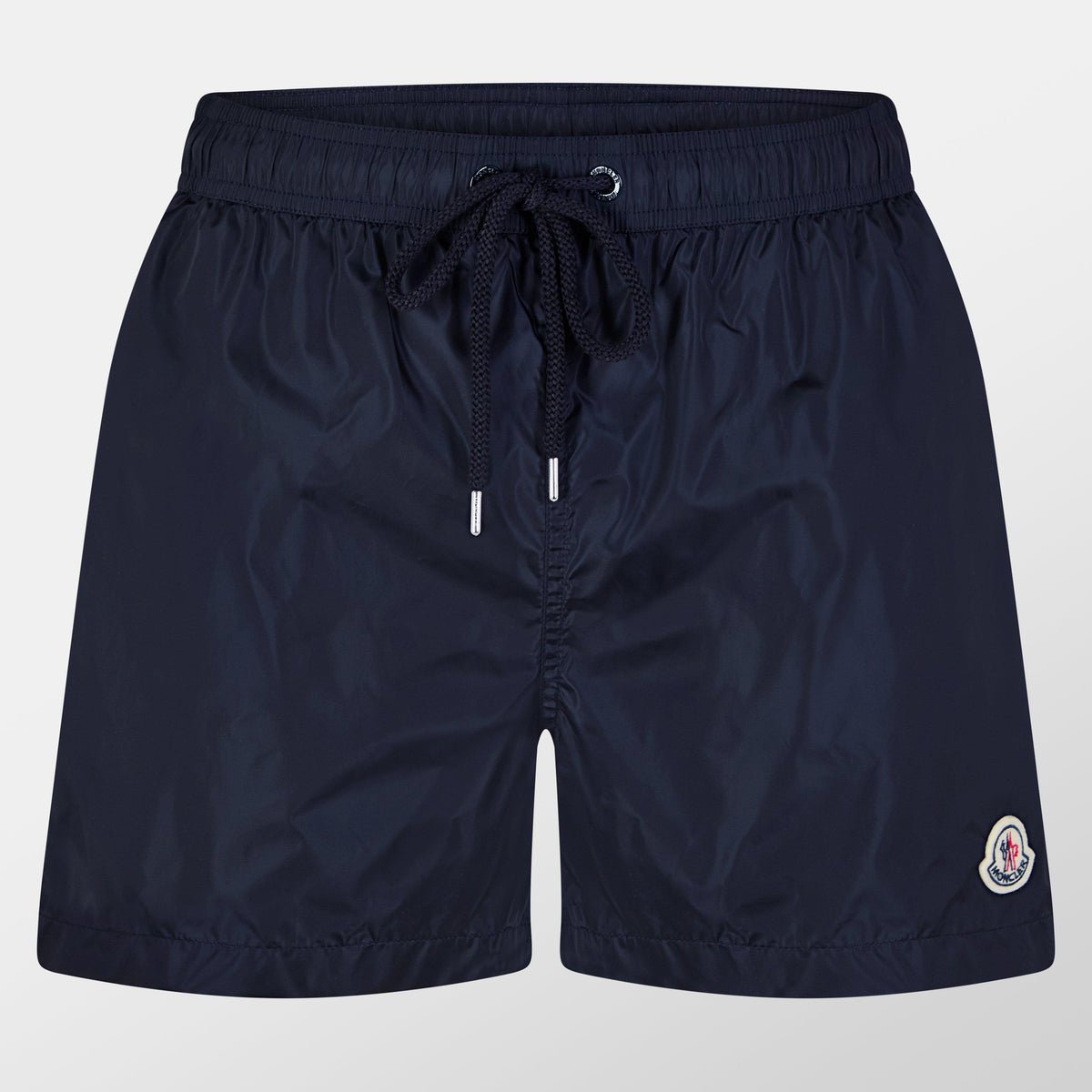 Navy 743 - Moncler - Men's Logo Swim Shorts - 1