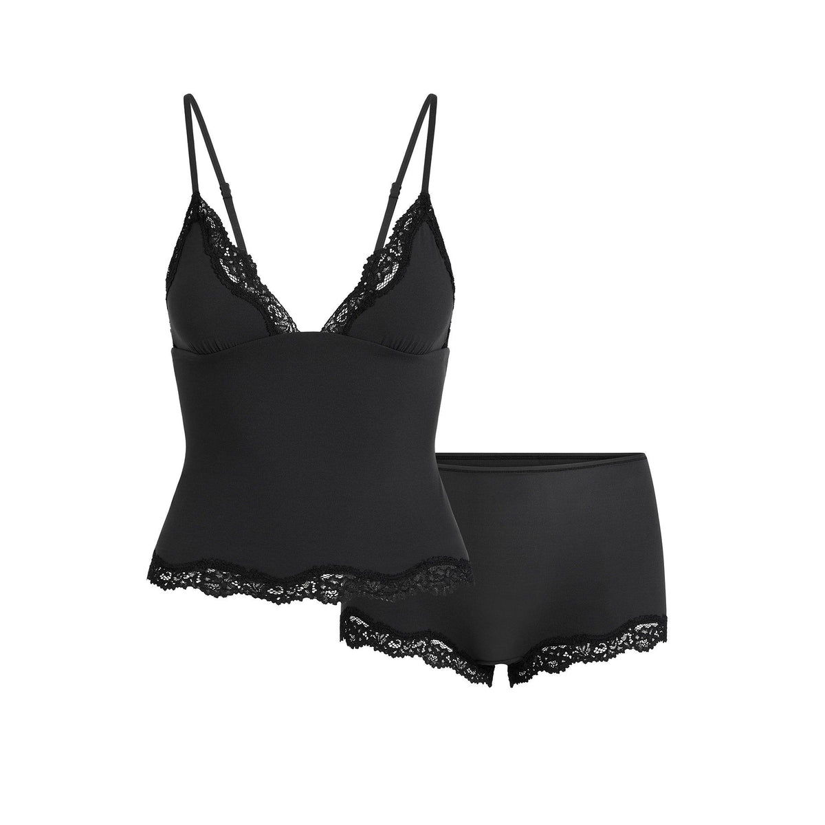 ONYX - SKIMS - Women's Cami Boyshort Pyjama Set - 1