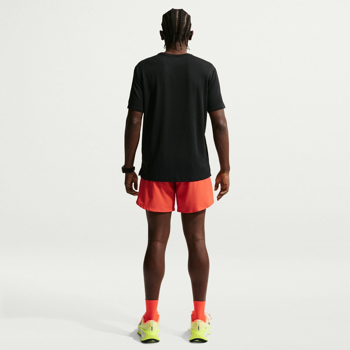 Black - Nike - DriFit Miler Running Top Mens - 8