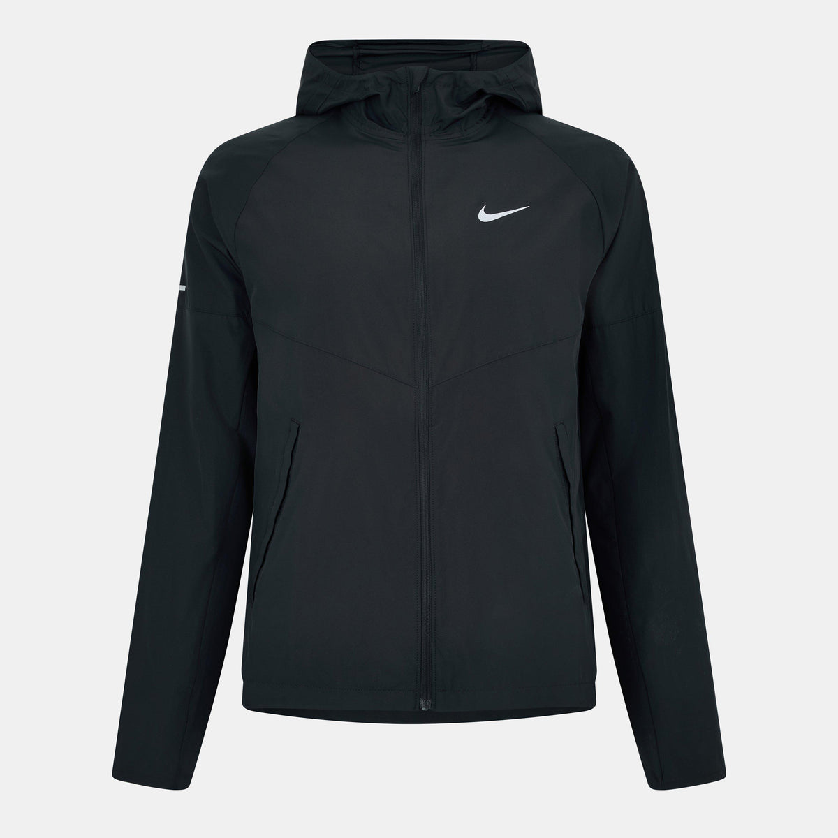 Black/Reflect - Nike - Miler Men's Repel Running Jacket - 1