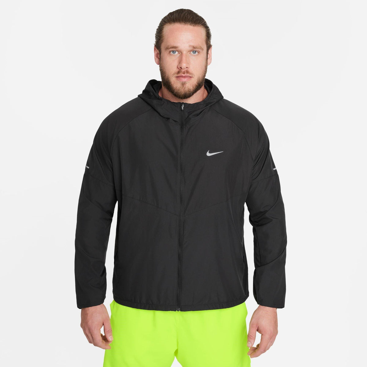 Black/Reflect - Nike - Miler Men's Repel Running Jacket - 9