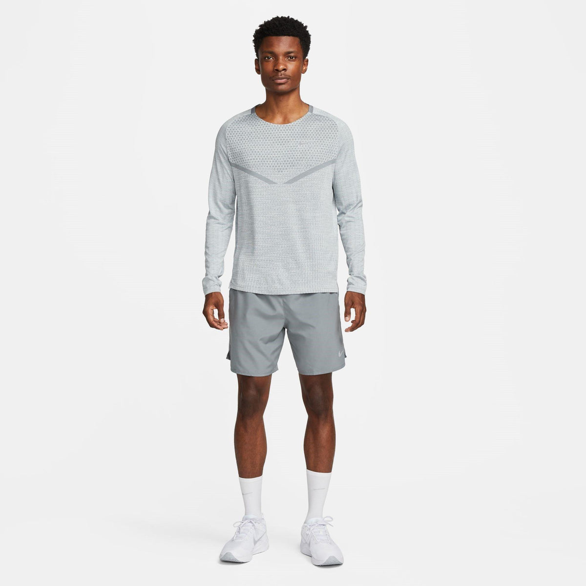 Smoke Grey - Nike - 7in Challenge Shorts Mens - 7