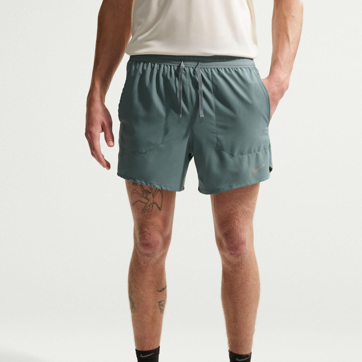 Mineral Slate - Nike - Stride 5in Performance Shorts Mens - 5