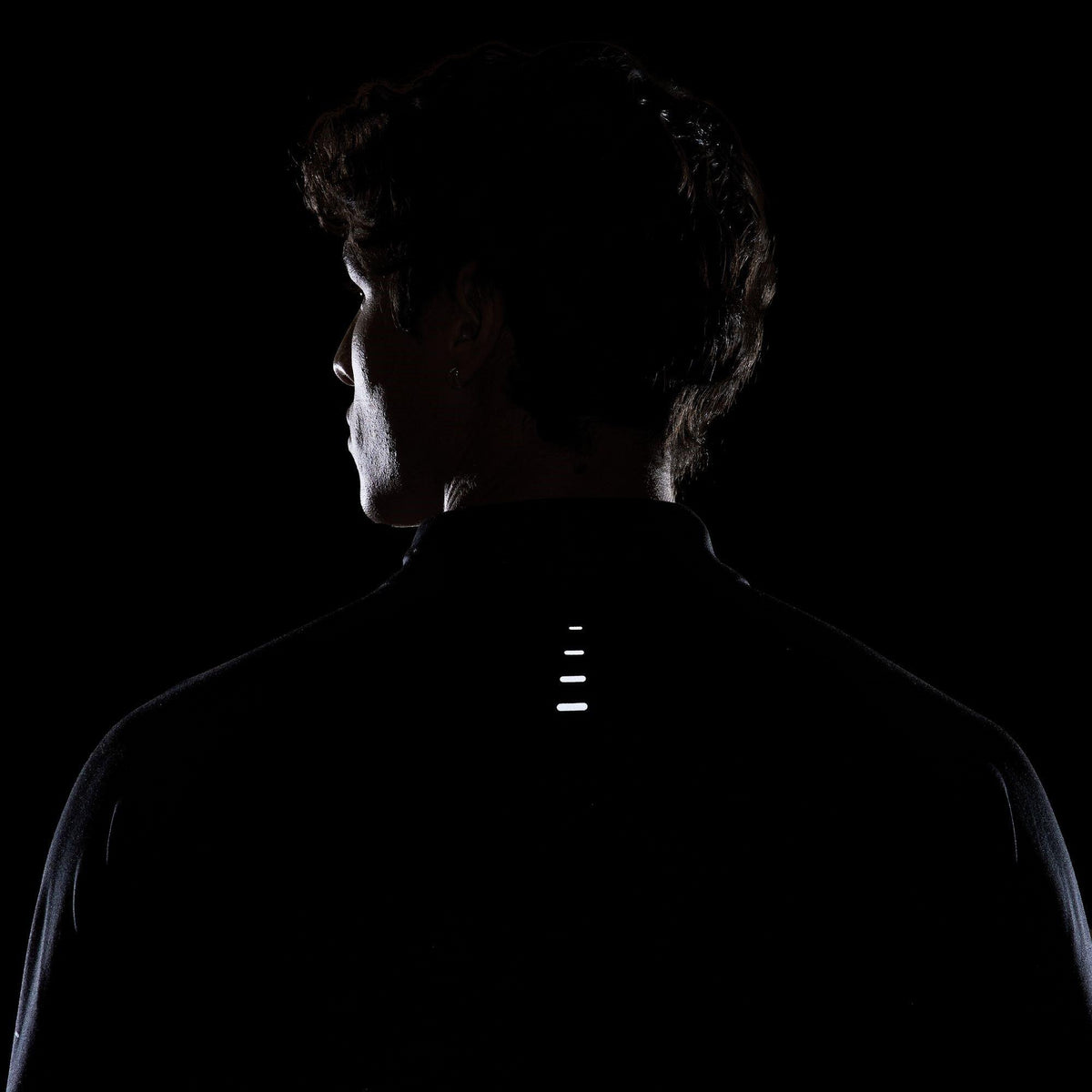 Black - Nike - Stride Half Zip Top Mens - 11