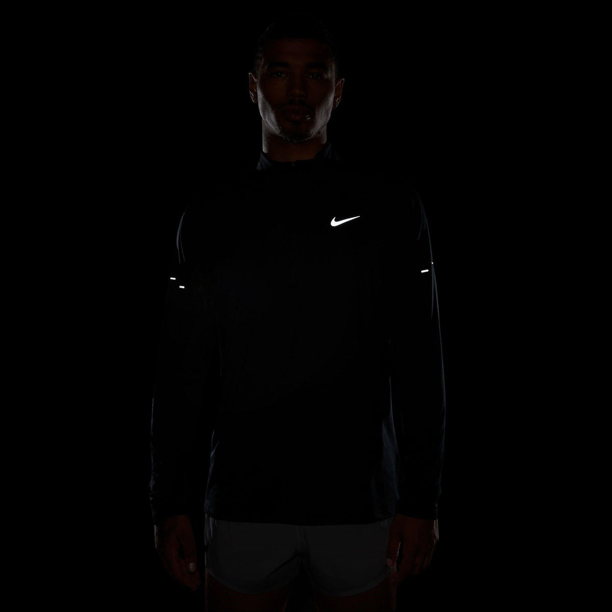 Black - Nike - Stride Half Zip Top Mens - 12