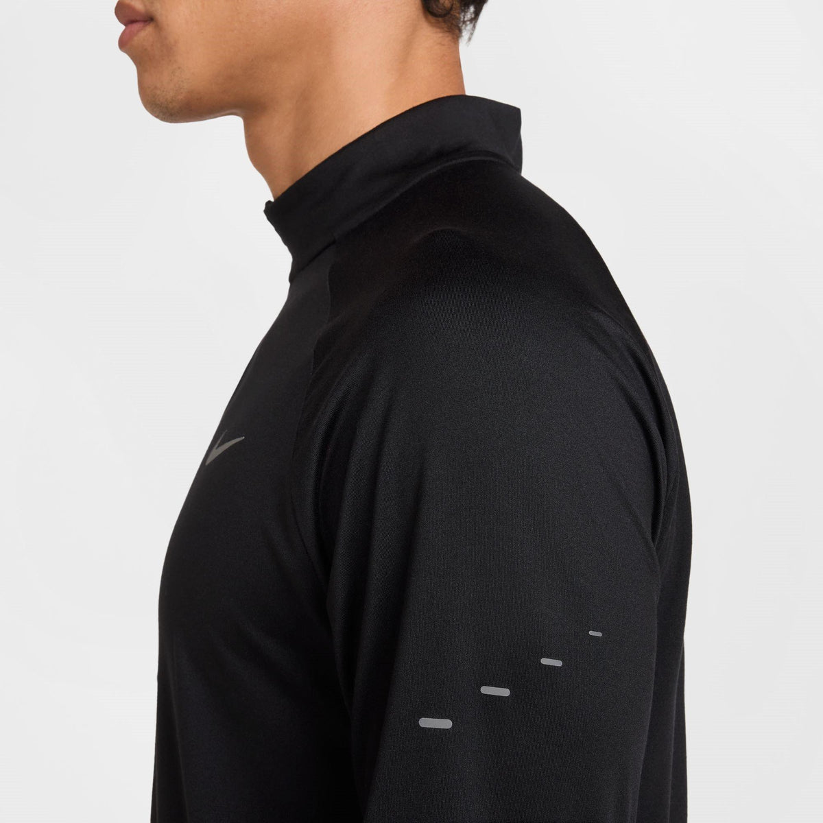 Black - Nike - Stride Half Zip Top Mens - 5