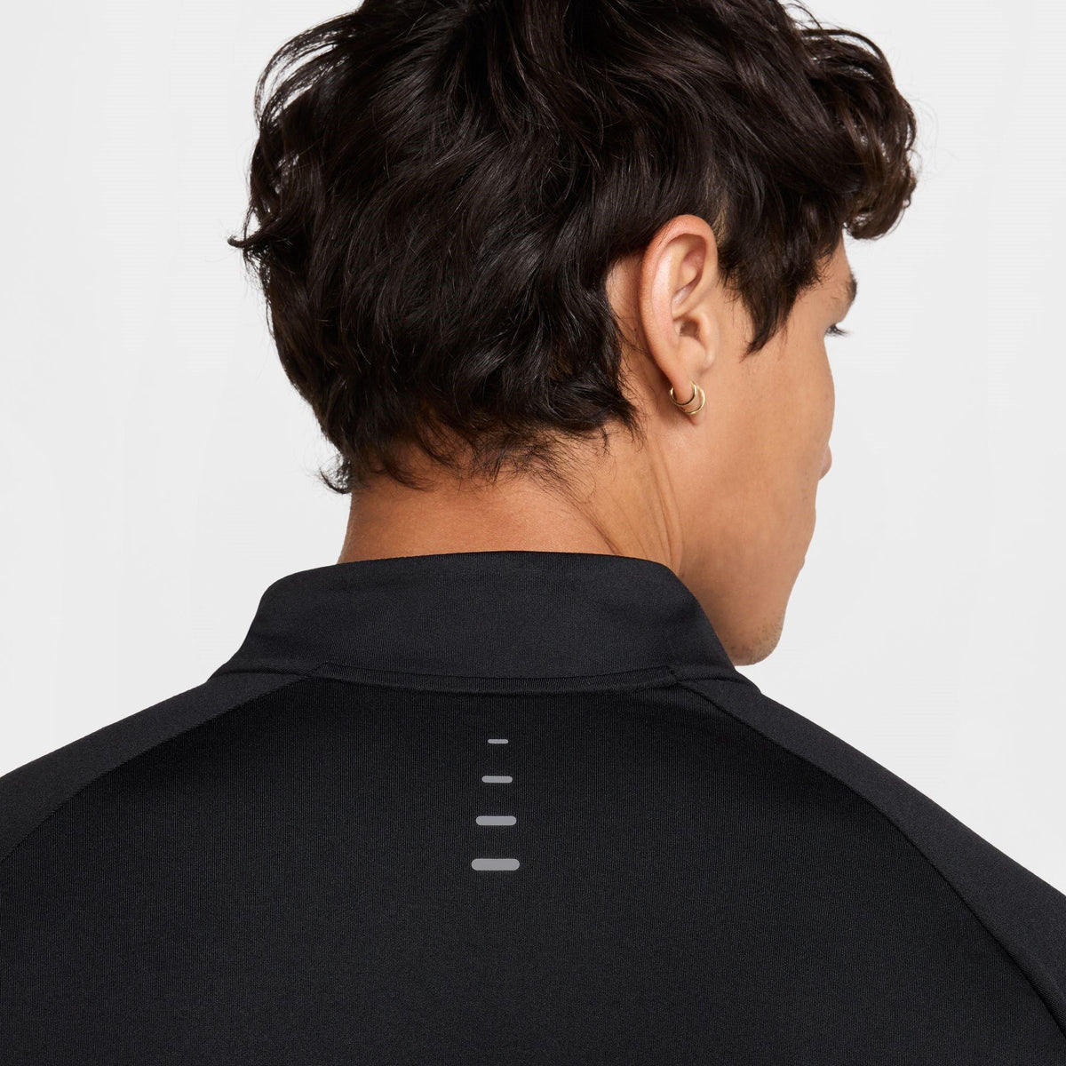 Black - Nike - Stride Half Zip Top Mens - 7