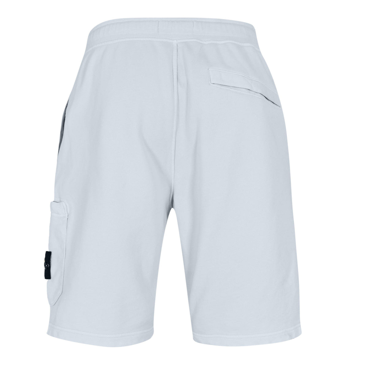 Sky Blue V0041 - Stone Island - Men's Fleece Jogger Shorts - 2