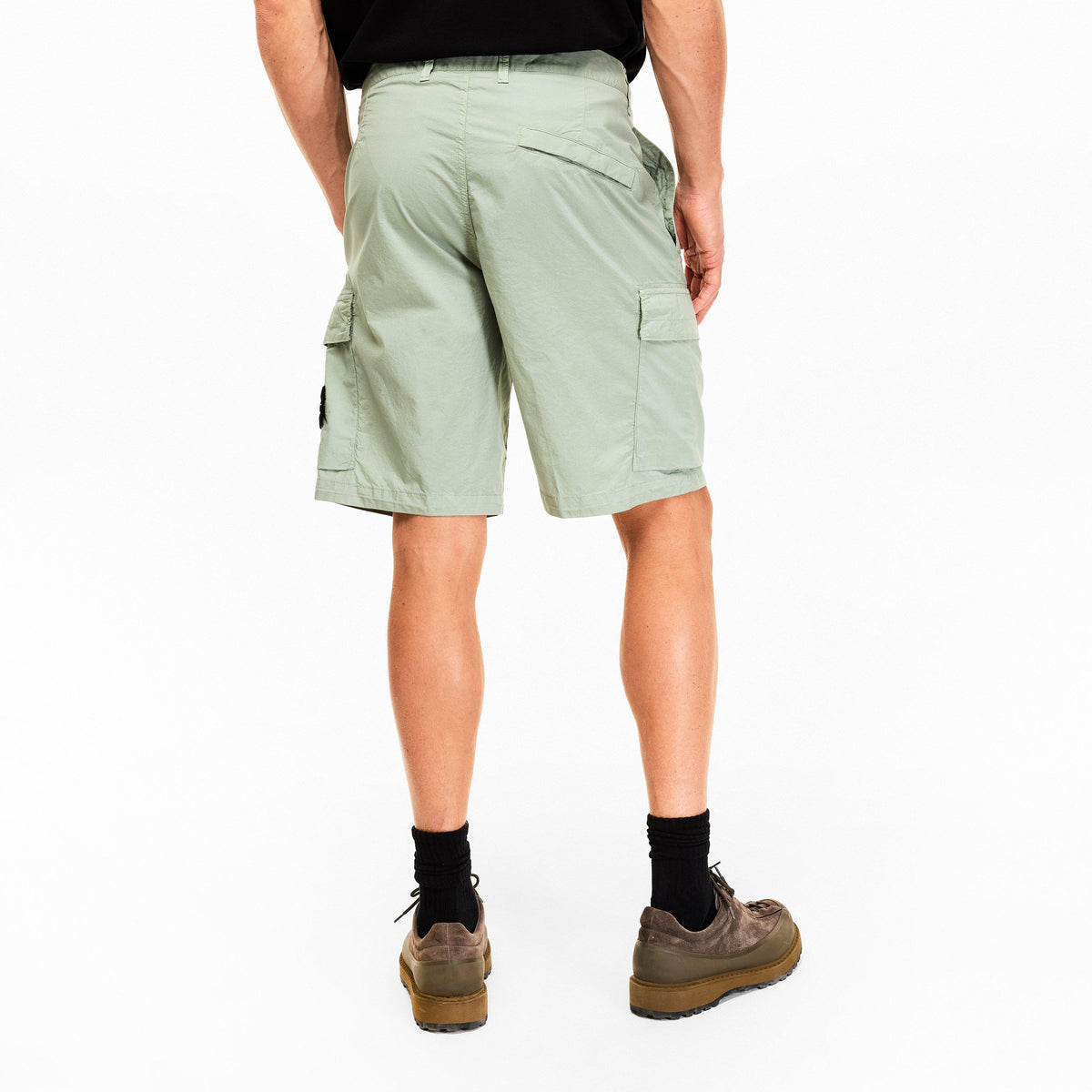 Sage V0055 - Stone Island - Men's Cargo Shorts - 4