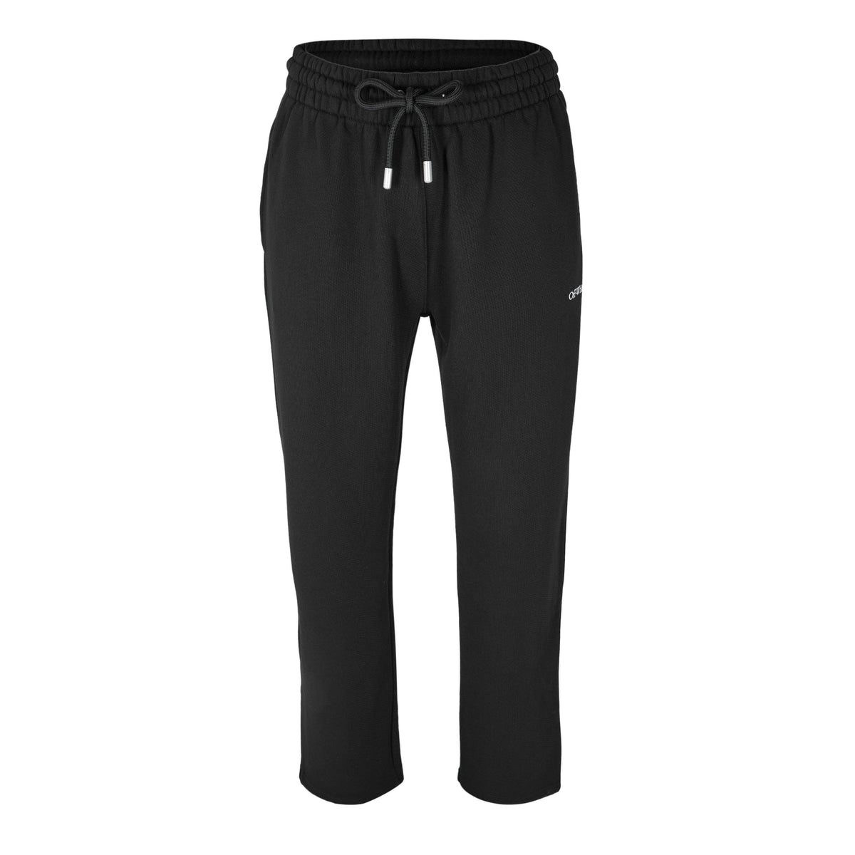 Black-White - Off White - Men's Arrow Fleece Closed Hem Joggers - 1