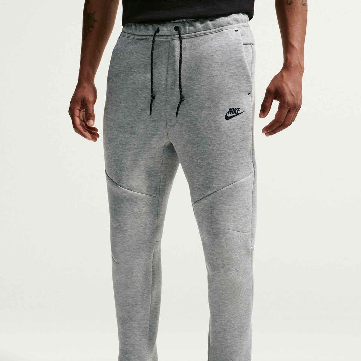 Grey Heather - Nike - Tech Fleece Joggers Mens - 5