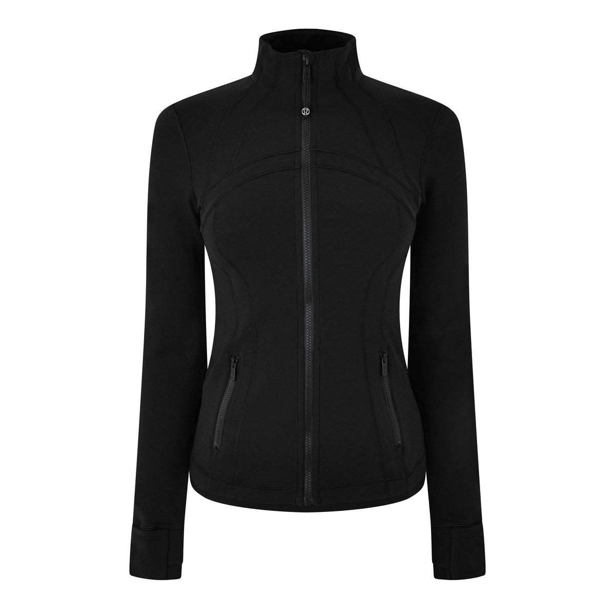 Black - Lululemon - Women'S Logo Nylon Luon Define Jacket - 7
