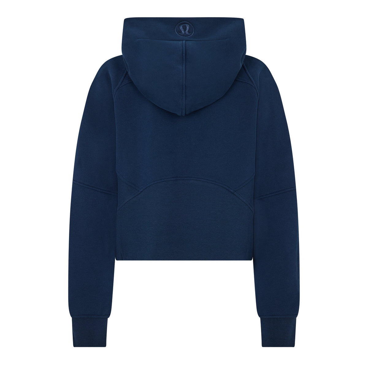 True Navy/Gold - Lululemon - Women'S Logo Cotton Oversized Zipped Hoodie - 2