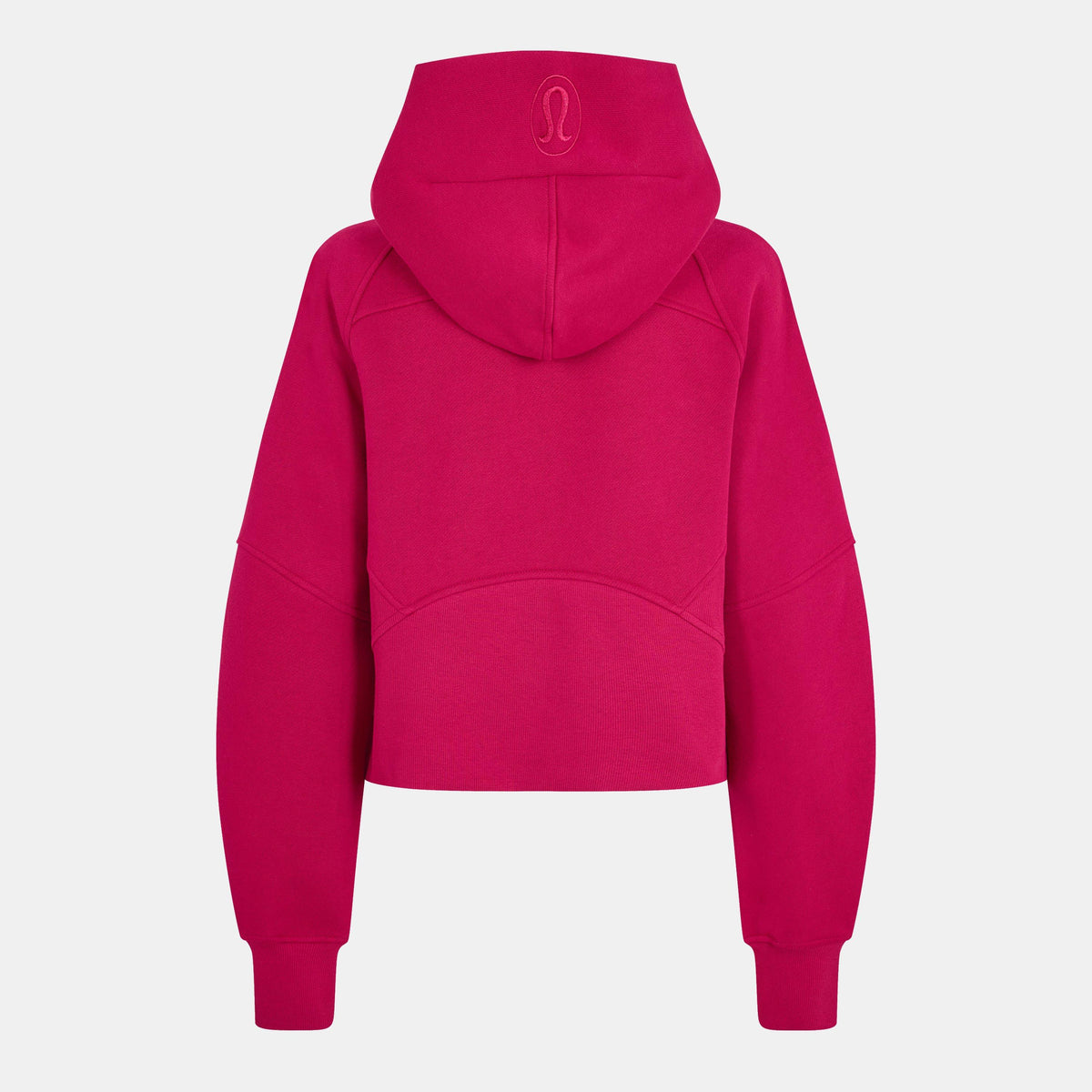 Berry Rumble - Lululemon - Women'S Logo Cotton Oversized Zipped Hoodie - 2