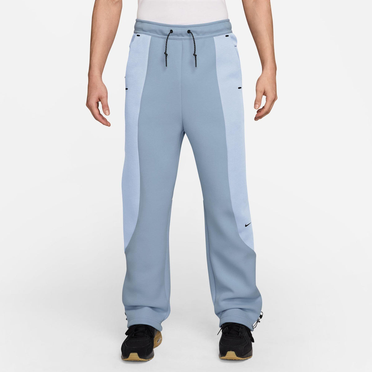 Blue/Grey - Nike - Men's Closed Hem Tracksuit Joggers - 1