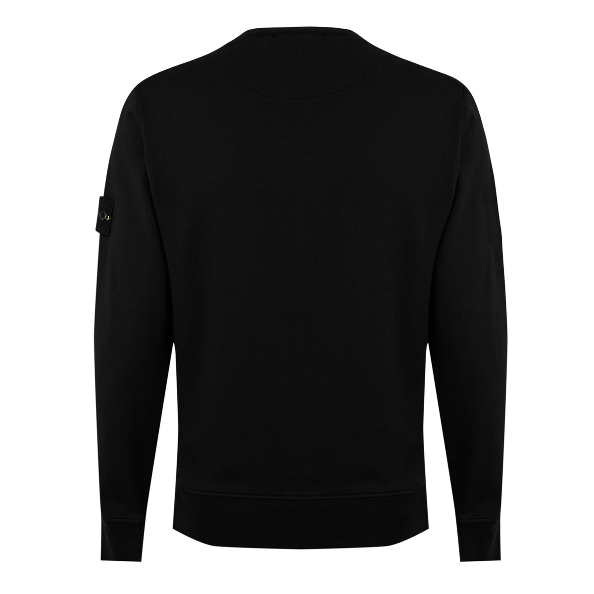 Nero V0029 - Stone Island - Men's Logo Lightweight Cotton Fleece Jumper - 2