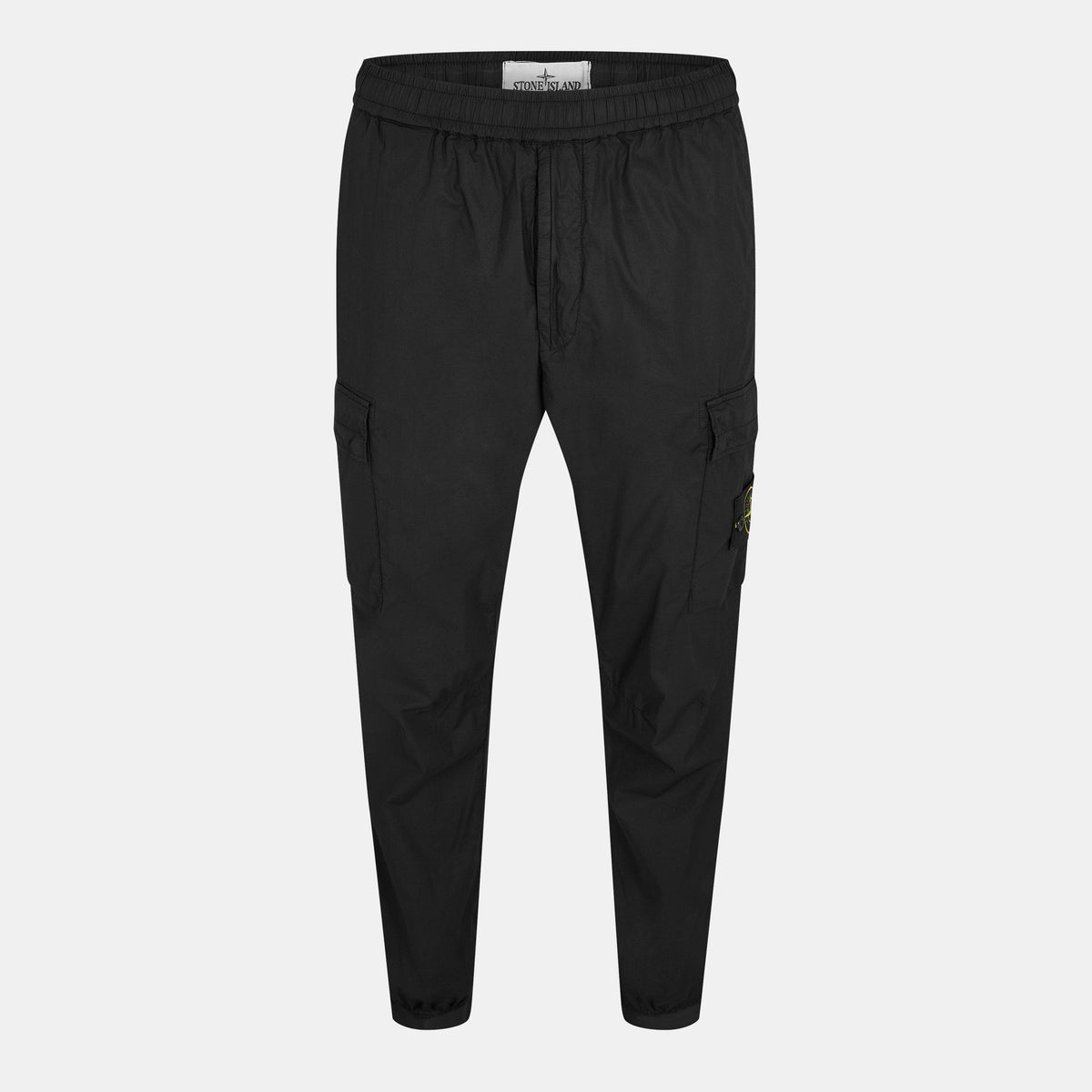 Black V0029 - Stone Island - Men's Tela Cargo Trousers - 1