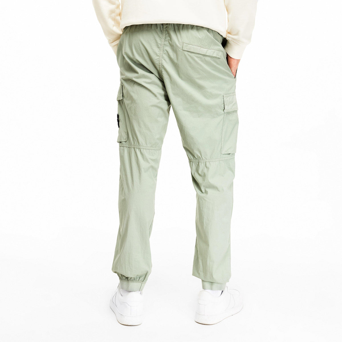 Sage V0055 - Stone Island - Men's Tela Cargo Trousers - 4